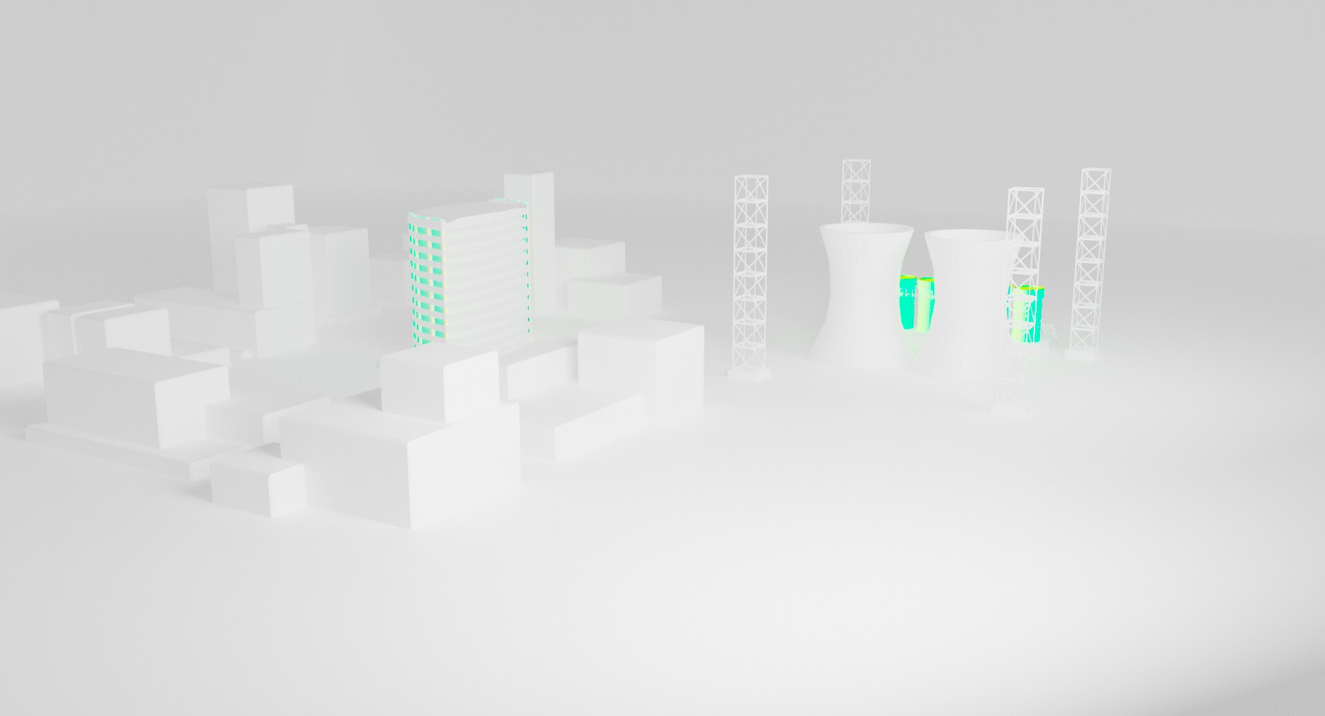 real estate and industrial city